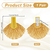 Polyester Tassel Epaulettes AJEW-WH0481-519C-01-2