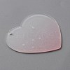 Gradient Transparent Acrylic Disc Big Pendants FIND-WH0032-54B-2