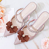 Polyester Bowknot Shoe Decorations FIND-GO0001-52B-6