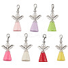 7Pcs Angel Acrylic Pendant Decorations HJEW-JM03162-05-S-1