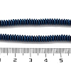 Electroplated Synthetic Non-magnetic Hematite Beads Strands G-P545-A01-01D-4