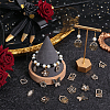 40Pcs 10 Style Alloy Enamel Pendants FIND-SC0008-32-4