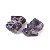 Natural Amethyst Rabbit Display Decorations G-R007-02E-2