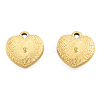 Ion Plating(IP) 201 Stainless Steel Pendant Rhinestone Settings STAS-N098-261LG-1