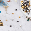 60PCS 3 Colors Alloy Brooch Base Settings PALLOY-FG0004-41-4