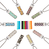 2Pcs 2 Styles Anti-Tarnish Stainless Steel Mini Hollow Column Perfume Bottle Necklaces NJEW-DR0001-02C-5