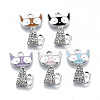 Eco-Friendly Zinc Alloy Pendants FIND-N048-40-NR-1