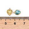 Glass Charms STAS-P437-15C-G-3
