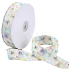 1Roll Single Face Printed Polyester Satin Ribbon SRIB-CY0001-47D-1