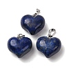 Dyed Natural Lapis Lazuli Pendants G-B188-04P-01-1