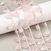 Natural Madagascar Rose Quartz Beads Strands G-P607-A06-01-1