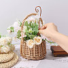 6Pcs Copper & Acrylic & Glass Plant Growth Support DIY-GO00011-3