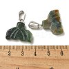 Natural Indian Agate Pendants G-Z067-01P-08-4
