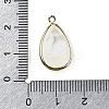 Natural Dyed Quartz Crystal Faceted Pendants G-M431-17G-01-3