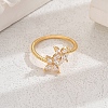 Flower Design Ladies Ring for Daily Wear EU5480-5-5