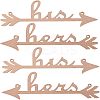 His and Hers Arrow Chair Signs Banner DIY-WH0157-34-3
