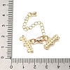 Rack Plating Brass Lobster Claw Clasps KK-F883-18G-3
