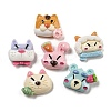 Animal Opaque Resin Decoden Cabochons RESI-G099-02-1