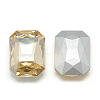 Pointed Back Glass Rhinestone Cabochons RGLA-T079-13x18mm-06-2