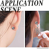 6Pcs 304 Stainless Steel Ear Nuts STAS-BBC0005-38P-5