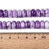 Natural White Jade Beads Strands G-Q613-01F-25-5