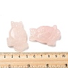 Natural Rose Quartz Pendants G-M417-08G-3