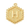 Brass Pendants KK-B126-01G-H-1
