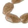 Natural Gold Strawberry Quartz Beads Strands G-P548-B12-01-3