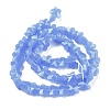 Imitation Jade Glass Beads Strands EGLA-L045-I-A02-2