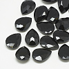 Pointed Back Glass Rhinestone Cabochons RGLA-T081-7x10mm-02-1