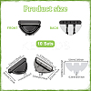 10 Bags Iron Purse Locks FIND-NB0006-44B-2