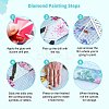 5D DIY Diamond Painting Animals Canvas Kits DIY-C004-16-7