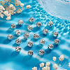 20Pcs Tibetan Style Alloy Beads TIBE-LP0001-06-3