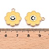 Alloy Enamel Pendants ENAM-T020-55C-3