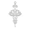 Non-Tarnish 201 Stainless Steel Pendants RELI-PW0002-06P-1
