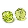 Transparent K9 Glass Beads GLAA-E048-01-25-2