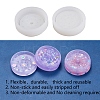 2 Sets 2 Styles Hexagonal Prisms & Flat Round Storage Box Bottle Container Silicone Molds DIY-SZ0002-41-3