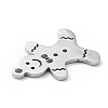 Non-Tarnish 201 Stainless Steel Pendants LS-STAS-E157-02P-4