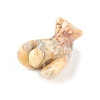 Natural Crazy Agate Figurine Display Decoration LS-G-G864-01A-07-4