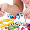 12Pcs 6 Colors Food Grade Eco-Friendly Silicone Focal Beads FIND-HY0002-16-5