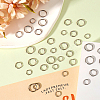 600Pcs 3 Styles 304 Stainless Steel Split Rings STAS-SP0001-64-4