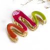 Alloy Enamel Claw Hair Clips PW-WG5535B-01-1