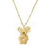 304 Stainless Steel Pendant Necklaces NJEW-Z036-03G-2