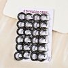 202 Stainless Steel Polishing Hoop Earrings EJEW-M106-02EB-02-2
