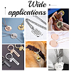 18Pcs 3 Colors 201 Stainless Steel Pendants STAS-GA0001-43-5