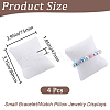 4Pcs Lint Bracelet Watch Pillow Jewelry Displays BDIS-BBC0001-07B-2