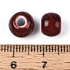 Handmade Porcelain Beads PORC-T133-11B-14-3