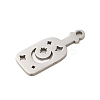 Non-Tarnish 304 Stainless Steel Pendants LS-STAS-S123-03P-03-2