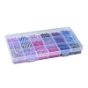DIY Glass Round Beads & Seed Beads Jewelry Making Finding Kits DIY-FS0005-95-2
