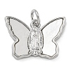 Brass Pendants with Shell and Jump Rings KK-D534-01P-1